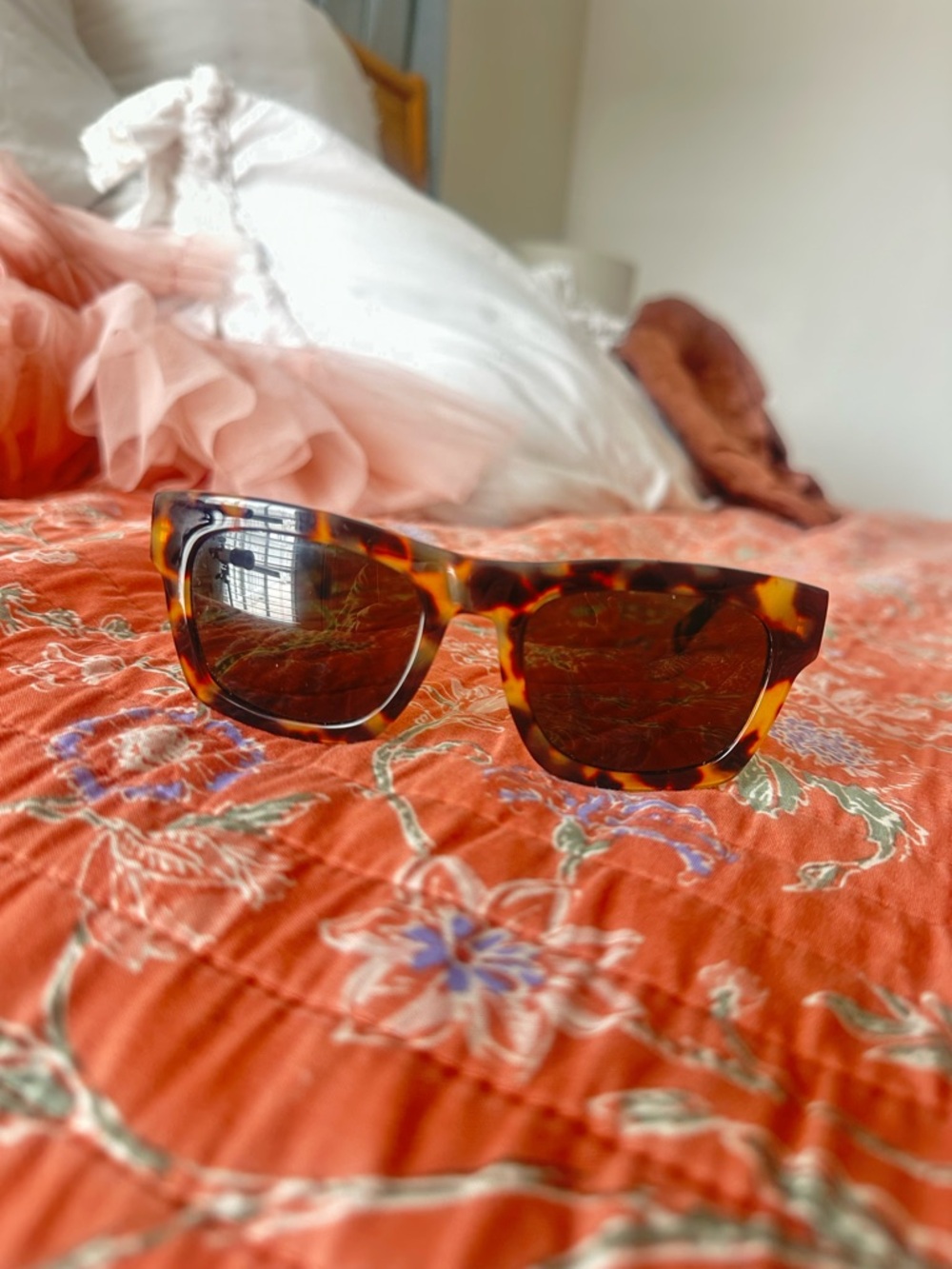 Crasher 49mm Tortoise Sunglasses - Grey Polarized - Picture 5 of 13